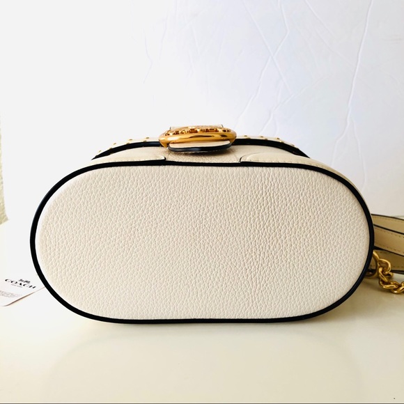 Coach Bags Coach Gem Crossbody Studded White Purse Poshmark